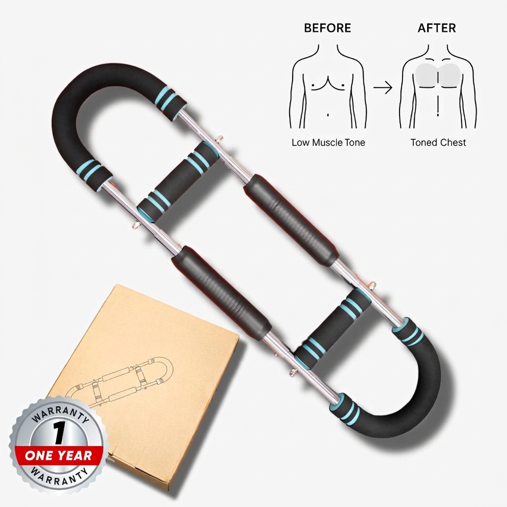 Zixomo Power Sculpt Bar with retail box and 1-year warranty seal